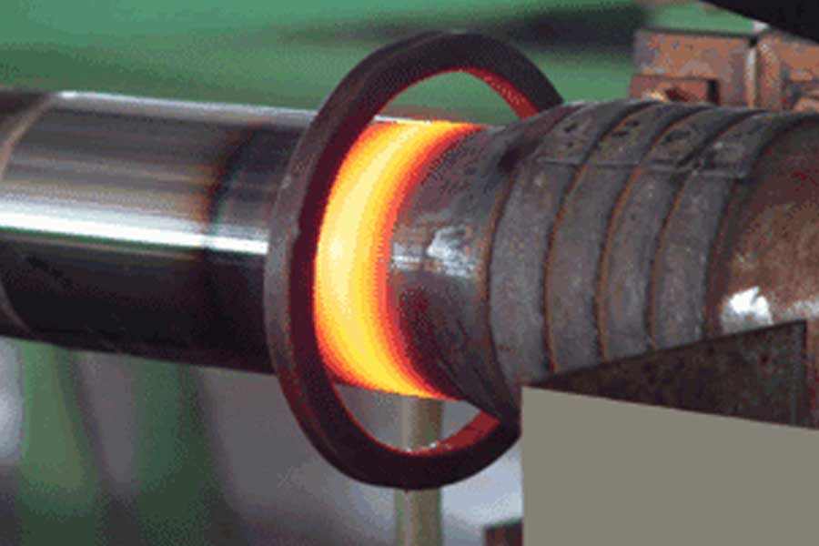 Failure analysis in the heating process of thermal surface treatment